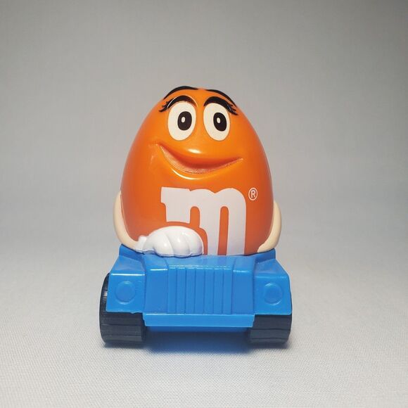 Burger King M&M's Orange Dump Truck Vintage Toy - Picture 1 of 5